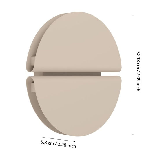 Aplique de Parede LED Redondo com Função CCT PIANOSA EGLO