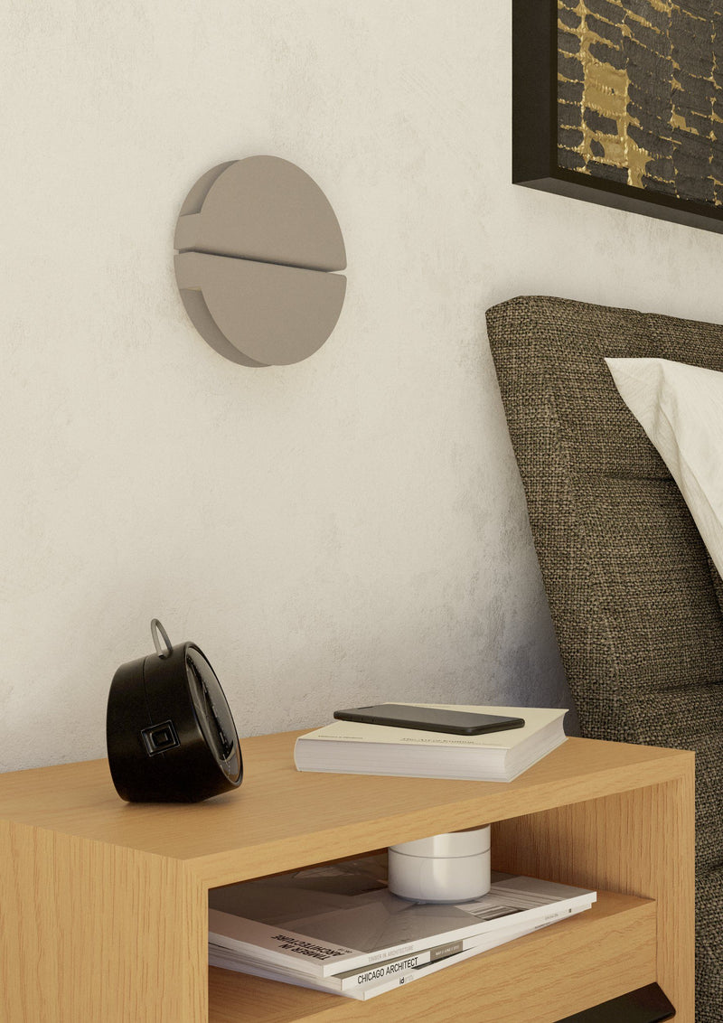 Chargez l'image dans la visionneuse de la galerie, Aplique de Parede LED Redondo 18cm Areia IP44 PIANOSA EGLO
