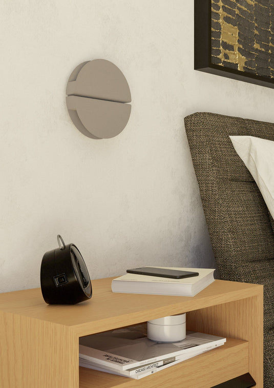 Aplique de Parede LED Redondo 18cm Areia IP44 PIANOSA EGLO