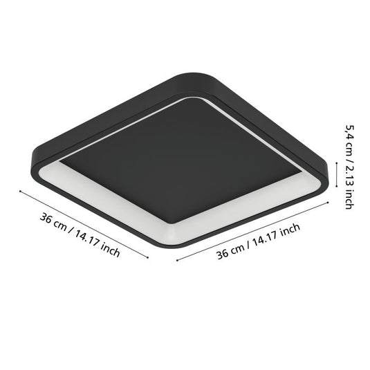 Candeeiro de teto LED com controlo inteligente LORETELLO-Z EGLO