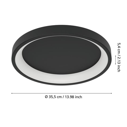 Candeeiro de teto LED moderno e minimalista LORETELLO-Z EGLO