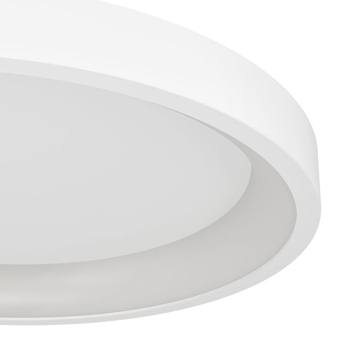 Cargue la imagen en el visor de la galería, Candeeiro de teto LED branco fosco moderno LORETELLO-Z EGLO
