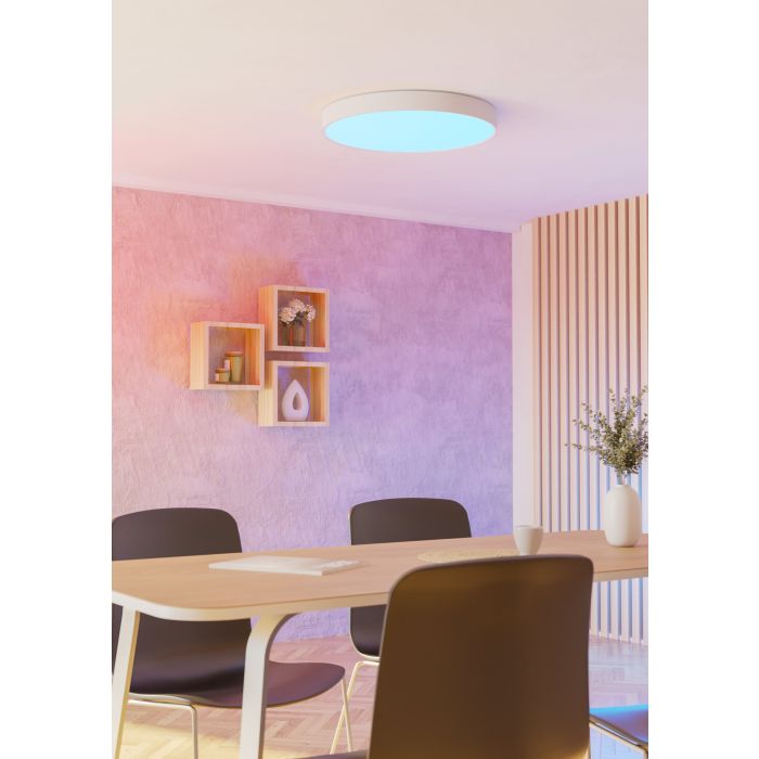 Chargez l'image dans la visionneuse de la galerie, Candeeiro de teto LED com controlo inteligente GALLIZZI-Z EGLO
