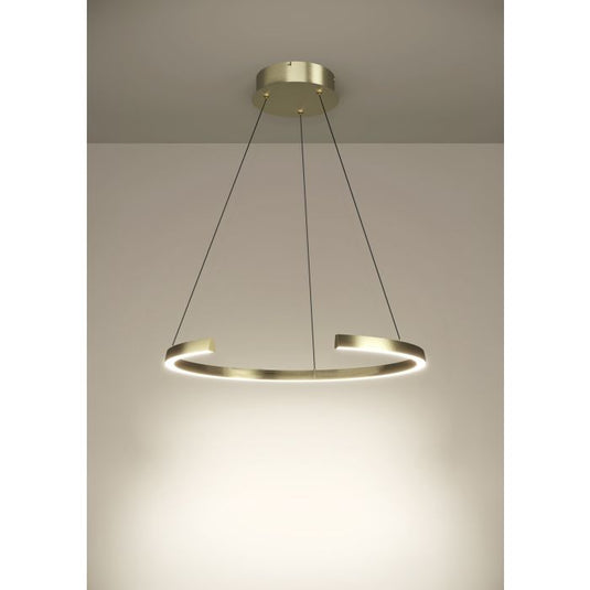 Candeeiro de teto LED circular aberto LABONETE EGLO
