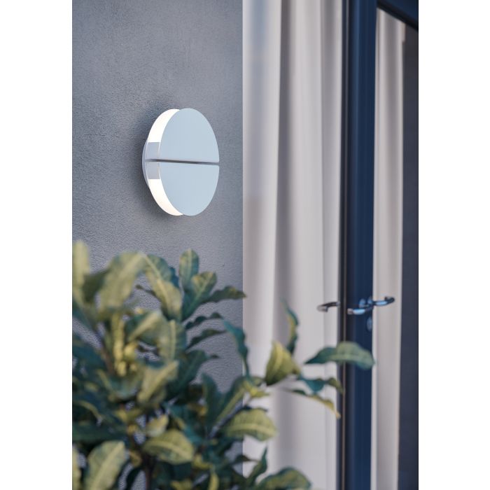 Chargez l'image dans la visionneuse de la galerie, Aplique de Parede Exterior Branco com LED VASCELLA EGLO
