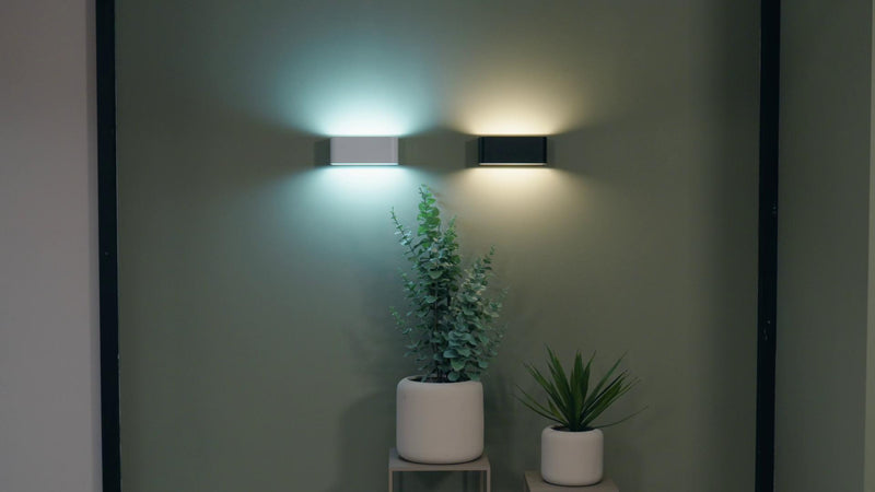 Carregue imagem no visualizador da galeriaAplique de Parede Exterior com Função CCT e RGB SANIA-Z EGLO
