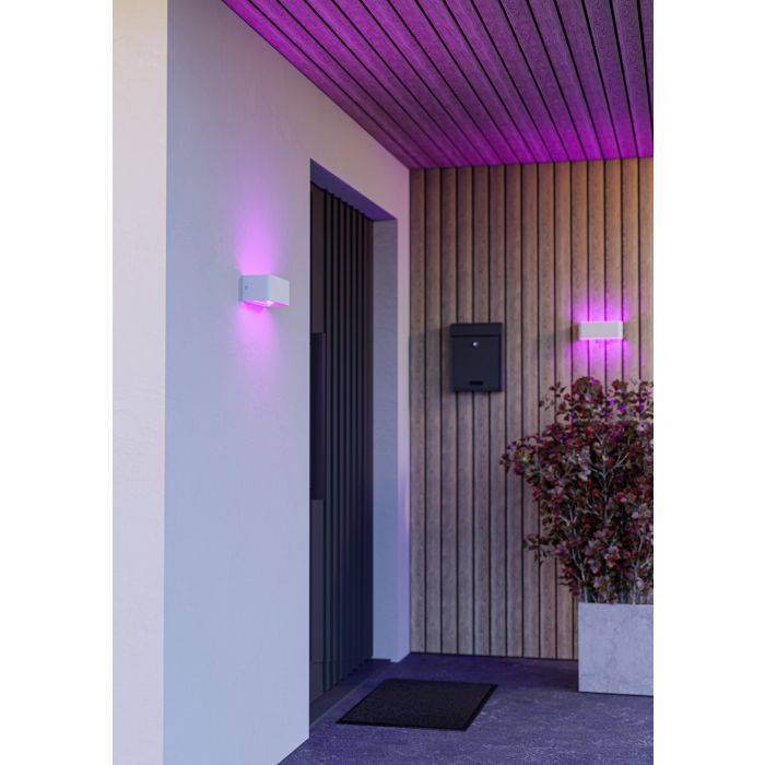 Carregue imagem no visualizador da galeriaAplique de Parede Exterior com Função CCT e RGB SANIA-Z EGLO
