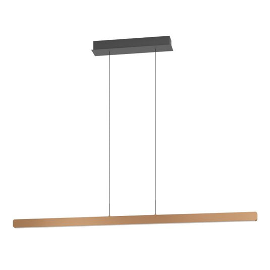 Candeeiro de teto LED ajustável em alumínio e aço bronze CIGGIANO EGLO