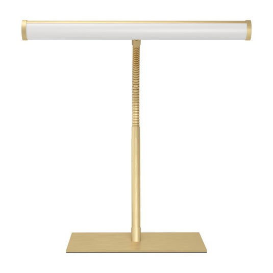Candeeiro de Mesa LED com Pescoço Flexível Latão Escovado RICCIONE EGLO