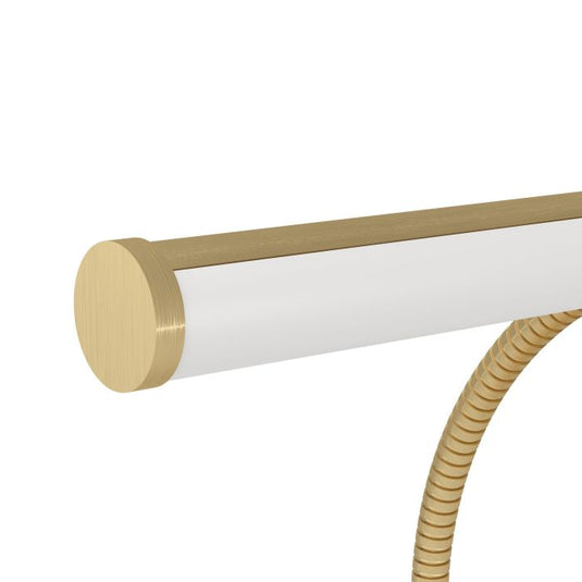 Candeeiro de Mesa LED com Pescoço Flexível Latão Escovado RICCIONE EGLO