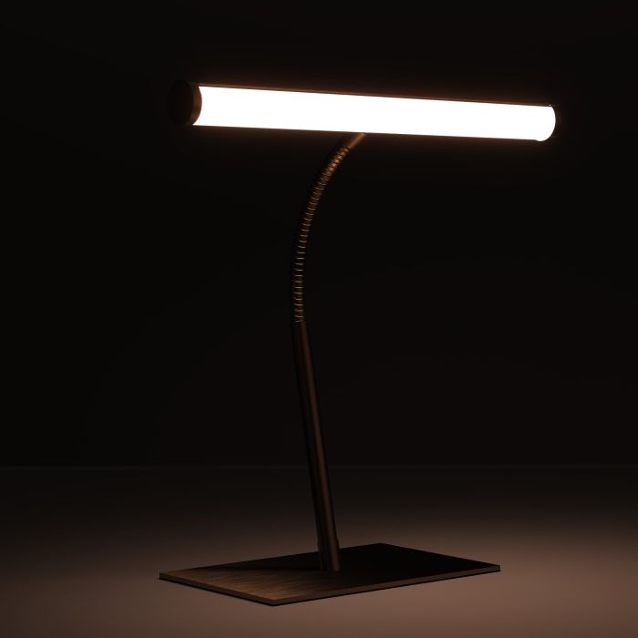 Load image into Gallery viewer, Candeeiro de Mesa LED com Pescoço Flexível e Controlo Tátil RICCIONE EGLO
