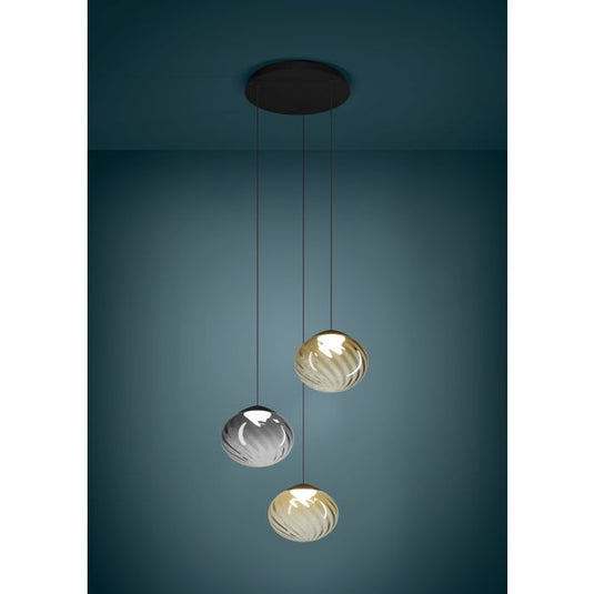 Candeeiro de teto LED com três luzes PANTOJA EGLO