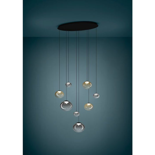 Candeeiro de teto LED com 8 lâmpadas PANTOJA EGLO