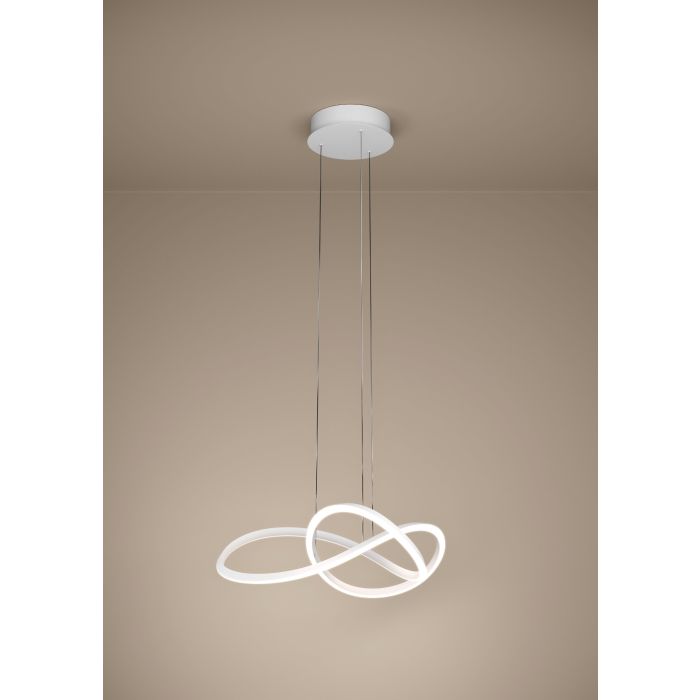 Chargez l'image dans la visionneuse de la galerie, Candeeiro de teto com arcos de luz LED RIAZA EGLO
