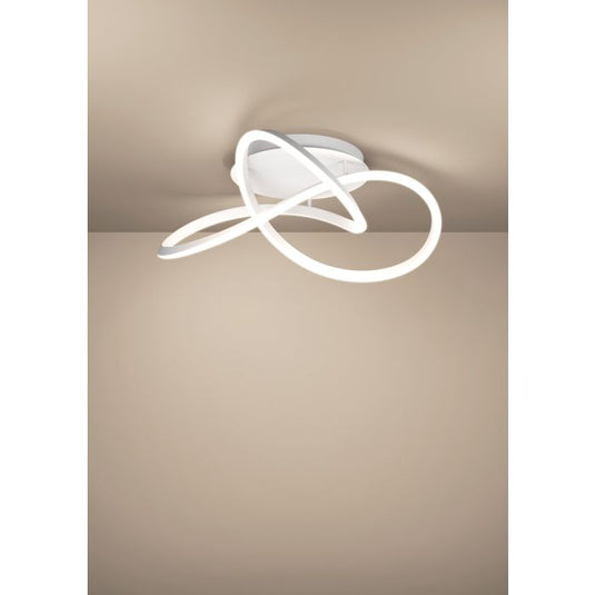 Candeeiro de teto elegante com arcos entrelaçados RIAZA EGLO