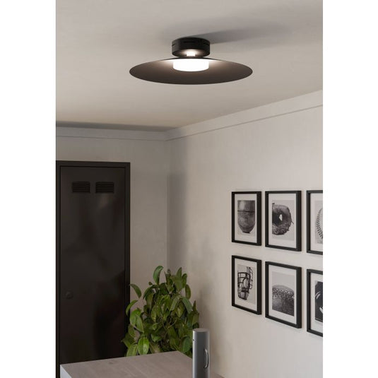 Candeeiro de teto moderno em metal preto mate CONOMAVILLA-Z EGLO