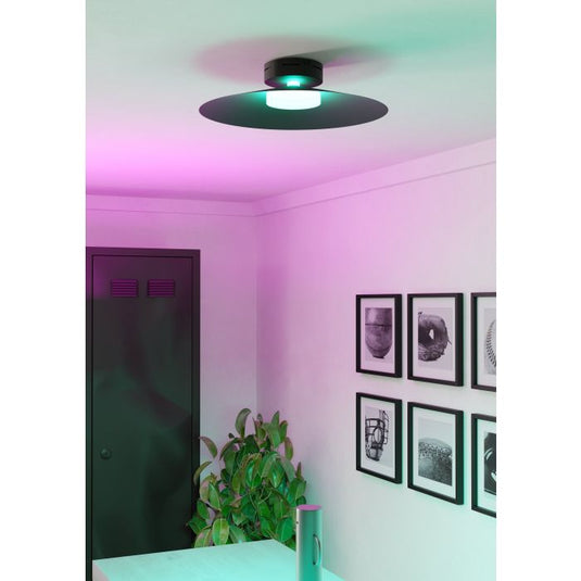 Candeeiro de teto moderno em metal preto mate CONOMAVILLA-Z EGLO