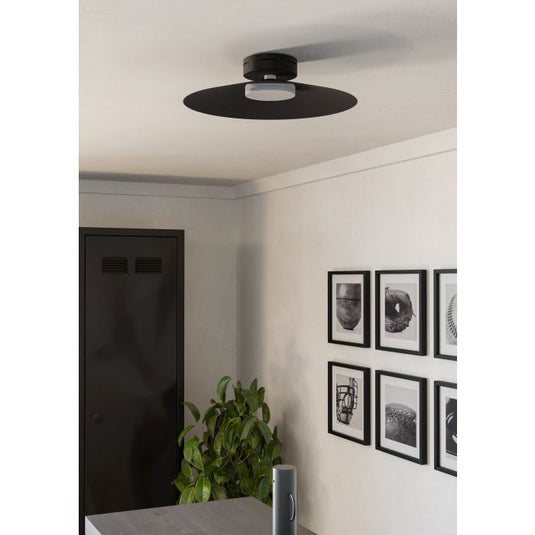 Candeeiro de teto moderno em metal preto mate CONOMAVILLA-Z EGLO