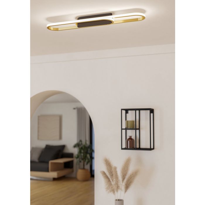 Load image into Gallery viewer, Candeeiro de teto LED com ajuste de cor CONIVARENA EGLO
