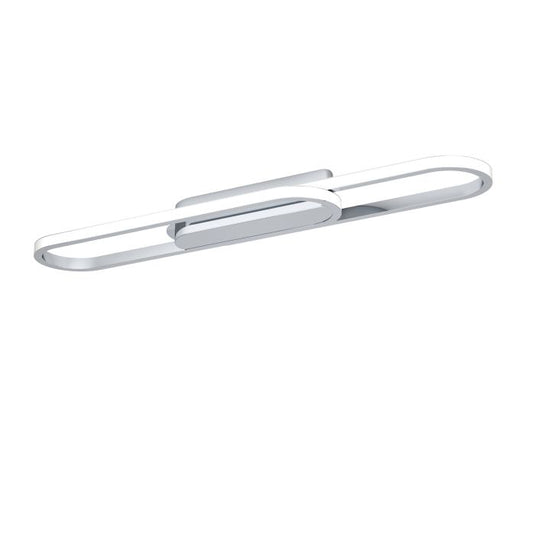 Candeeiro de teto LED com acabamento cromado CONIVARENA EGLO