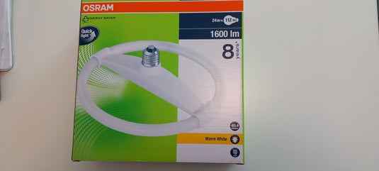 Lâmpada Fluorescente Osram Dulux pro Circolux 24w/2700k - Lumilux -1600 lm-E27