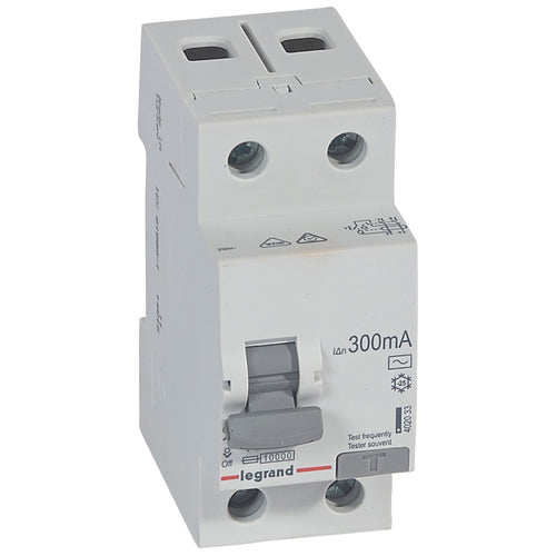 INTERRUPTOR DIFERENCIAL 2P 40A 300mA AC LEGRAND 402033 