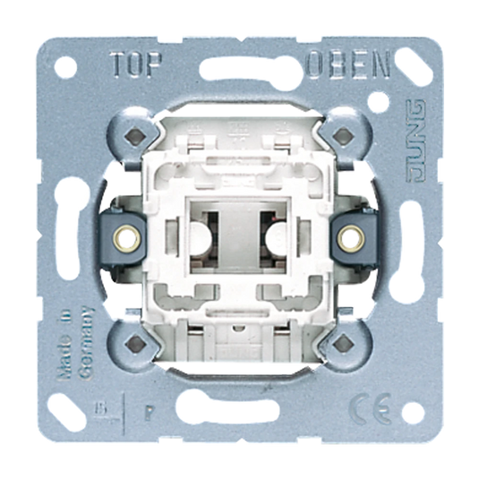 Interruptor unipolar 10 AX 250 V~ sem garras JUNG