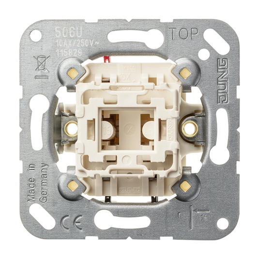 Interruptor Comutador 10 AX 250 V~ sem garras JUNG