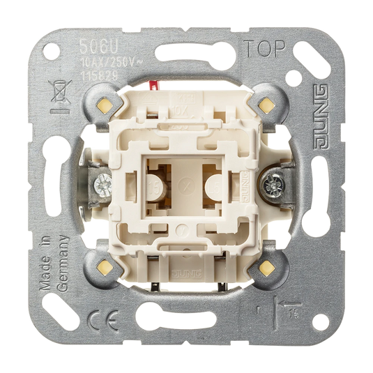 Interruptor Comutador 10 AX 250 V~ 506 U JUNG