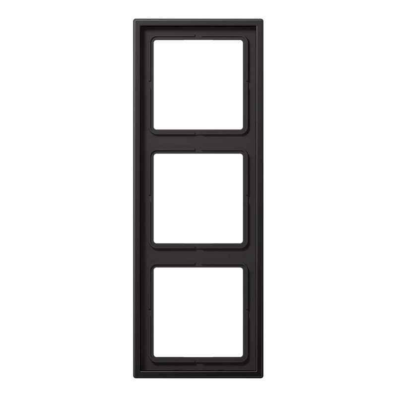 Carregue imagem no visualizador da galeriaAro triplo alumínio lacado dark LS 990 JUNG
