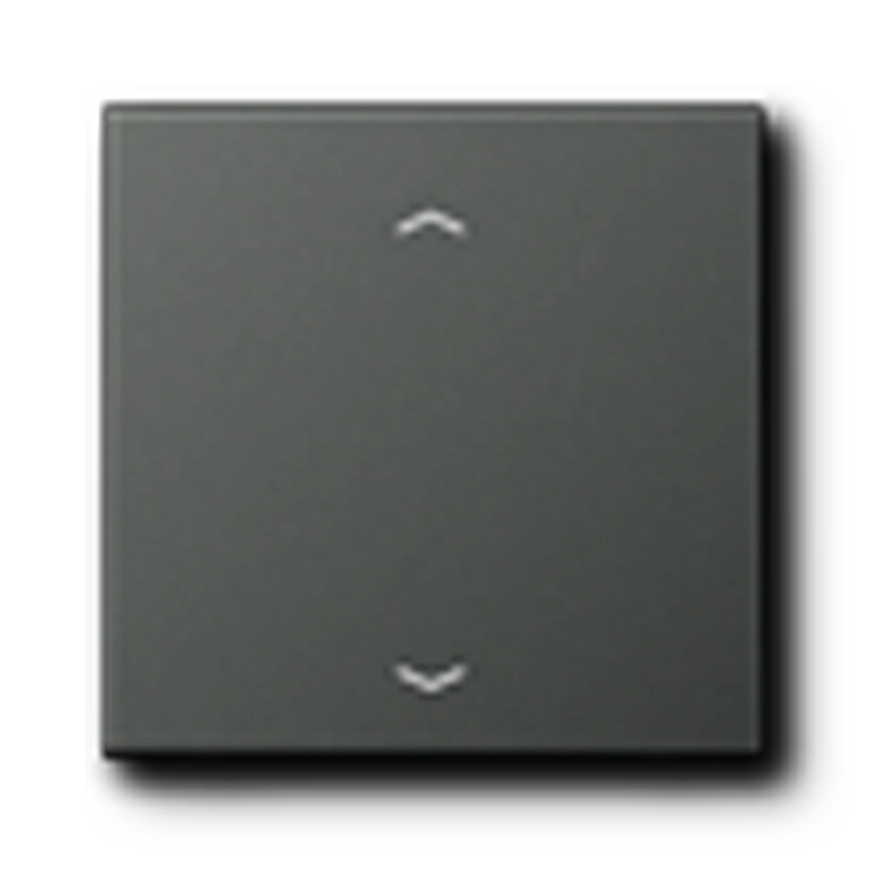 Cargue la imagen en el visor de la galería, Tecla simples com símbolos de seta alumínio lacado anthracite LS JUNG
