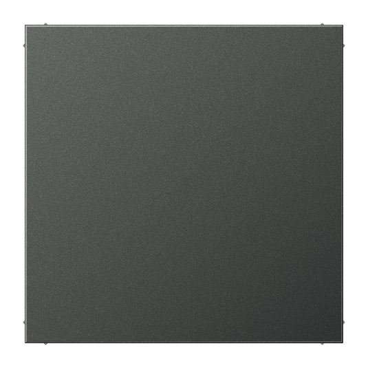 Placa cega alumínio lacado antracite LS JUNG