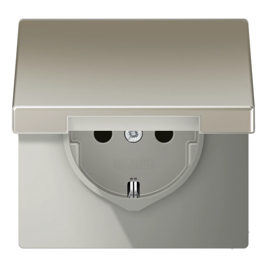 Tomada SCHUKO® 16 A 250 V com Tampa Basculante LS JUNG