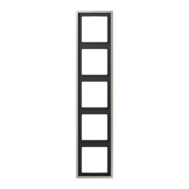 Carregue imagem no visualizador da galeriaAro quíntuplo em aço para montagem vertical e horizontal LS 990 JUNG
