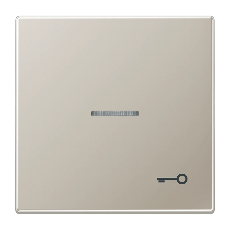 Carregue imagem no visualizador da galeriaTecla simples símbolo porta com visor aço Série LS JUNG
