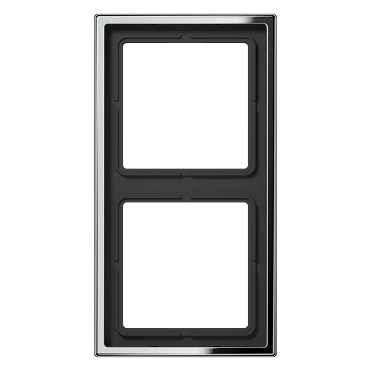 Aro duplo cromado brilhante LS 990 JUNG