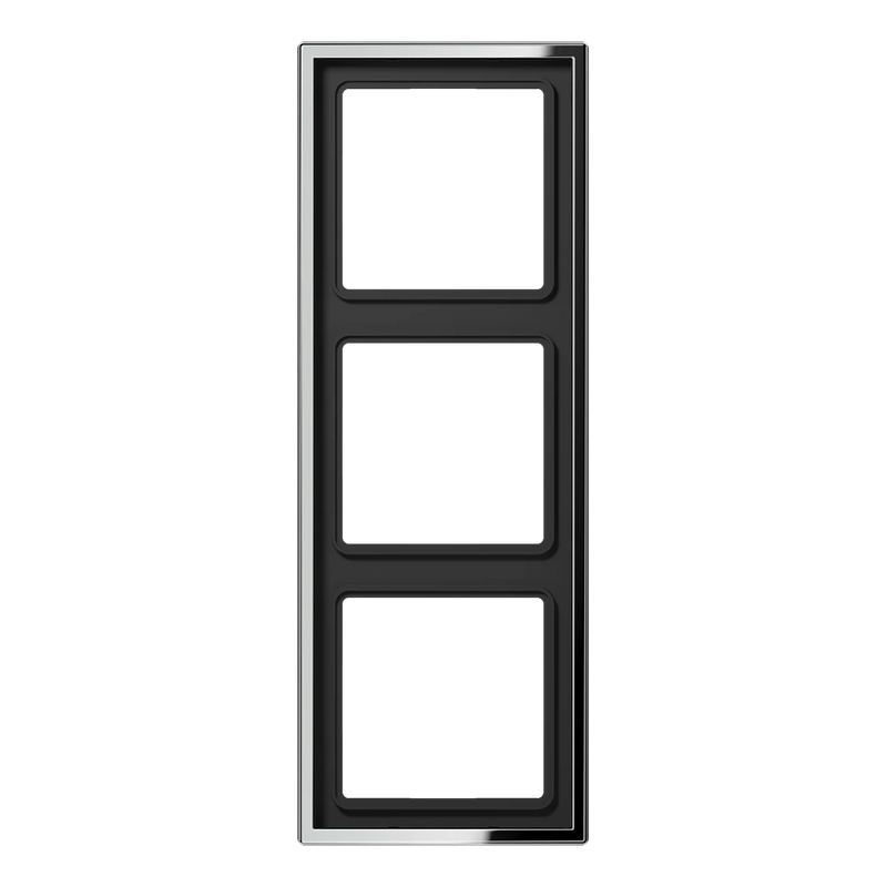 Carregue imagem no visualizador da galeriaAro triplo cromado brilhante LS 990 JUNG
