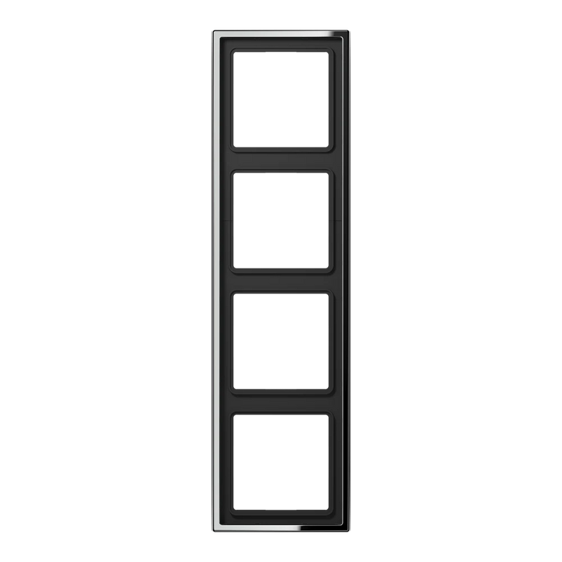 Carregue imagem no visualizador da galeriaAro quádruplo cromado brilhante LS 990 JUNG
