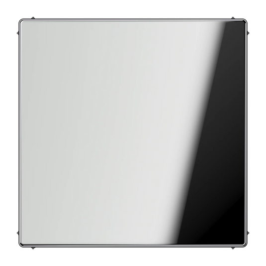 Placa cega cromado brilhante LS JUNG
