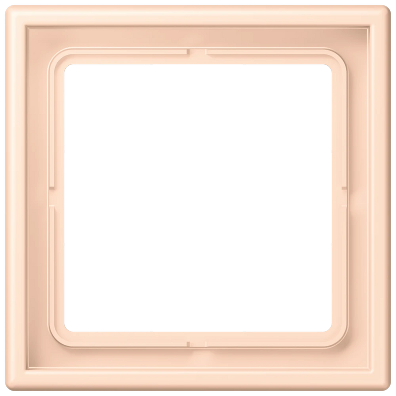 Cargue la imagen en el visor de la galería, Aro simples LS 990 Duroplástico lacado rosa suave JUNG
