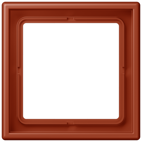 1-gang frame, LS 990, medium red ochre - JUNG