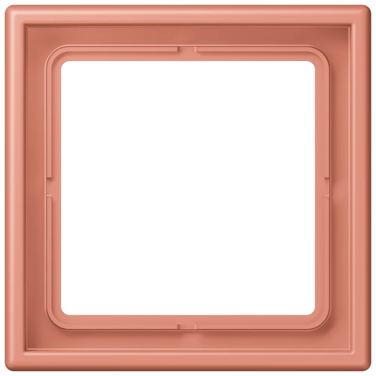Aro simples LS 990 Duroplástico lacado ocre rouge moyen JUNG
