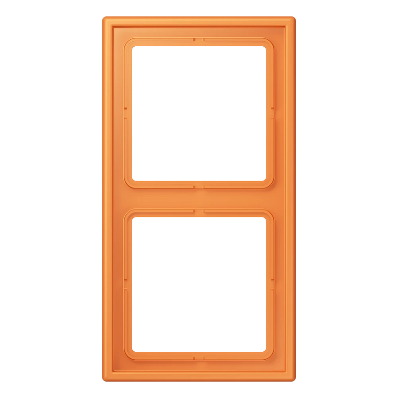 Carregue imagem no visualizador da galeriaAro duplo LS 990 em duroplástico lacado laranja claro JUNG
