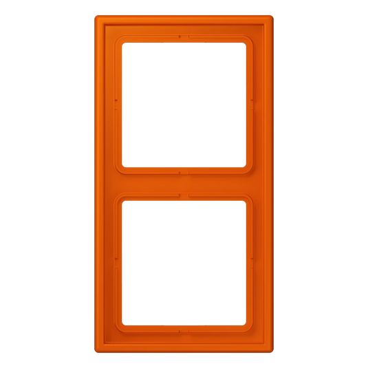 Aro Duplo LS 990 Duroplástico Lacado Laranja Vivo JUNG