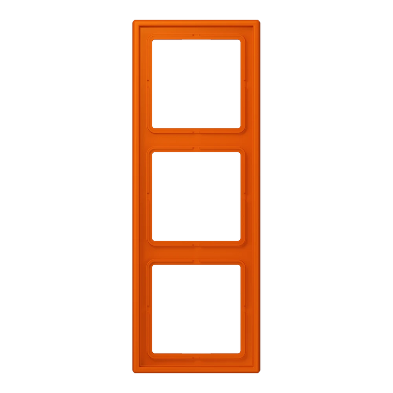 Load image into Gallery viewer, Aro triplo lacado mate laranja vivo LS 990 JUNG

