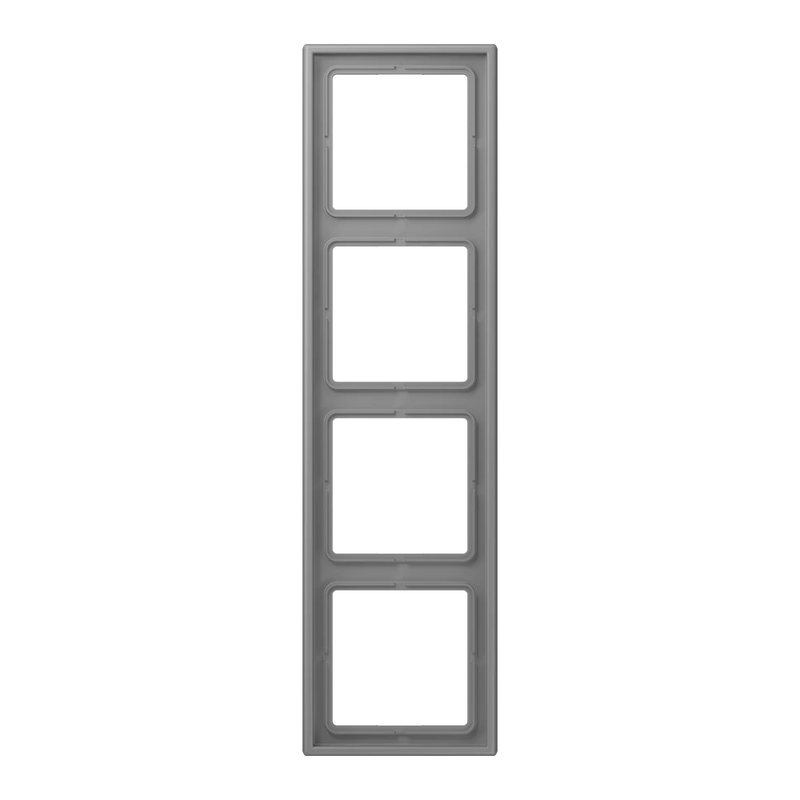 Load image into Gallery viewer, Aro quádruplo Duroplástico lacado gris 31 LS 990 JUNG
