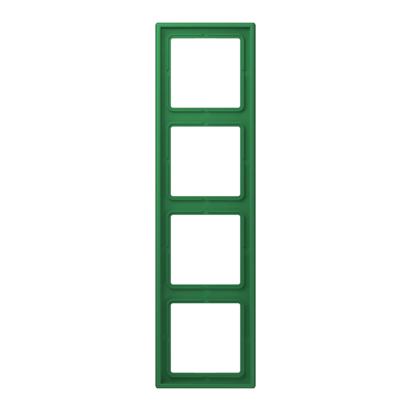 Load image into Gallery viewer, Aro quádruplo em duroplástico lacado vert foncé LS 990 JUNG
