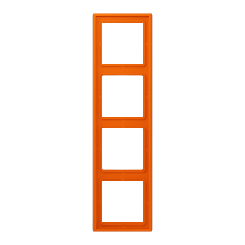 Carregue imagem no visualizador da galeriaAro quádruplo lacado mate laranja LS 990 JUNG
