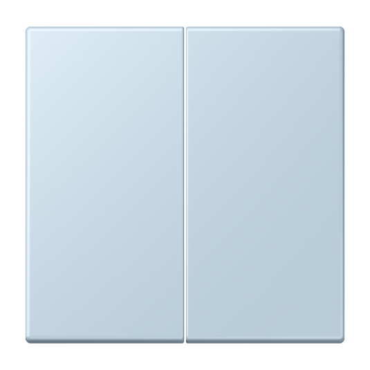 Tecla dupla azul outremer clair, LS 990, Les Couleurs® Le Corbusier - JUNG