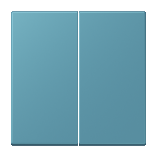 Tecla dupla azul céruléen vif, LS 990, Les Couleurs® Le Corbusier - JUNG